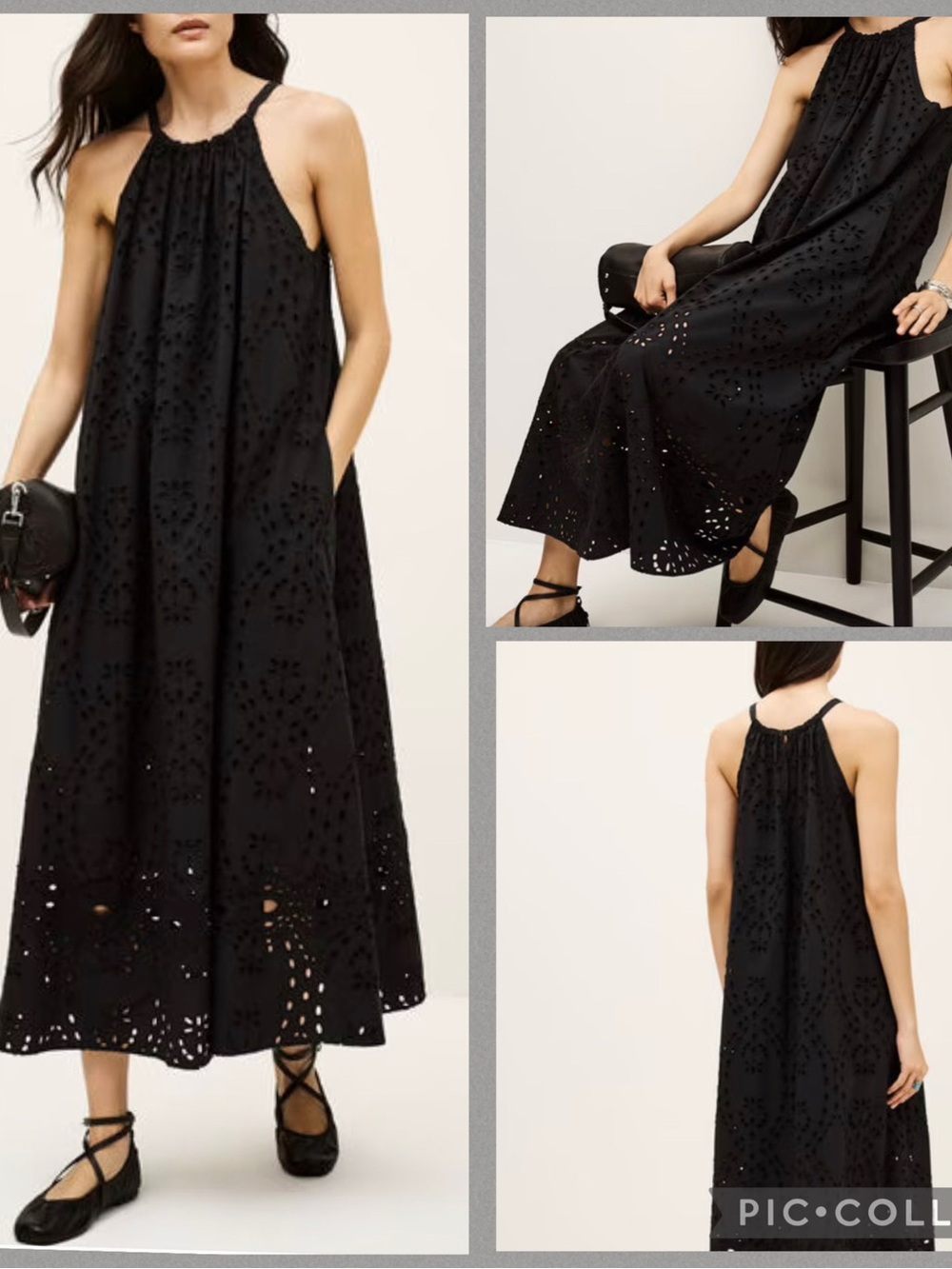 ba&sh Bonie Dress in Black size S